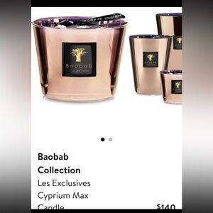 Baobab Candle NEW In Box Les Exvlusives🔥NO Offer Item🔥🔥🔥🔥🔥🔥🔥